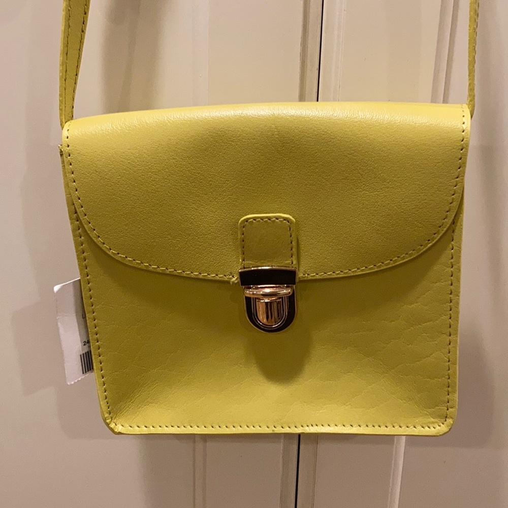 Topshop Yellow Purse